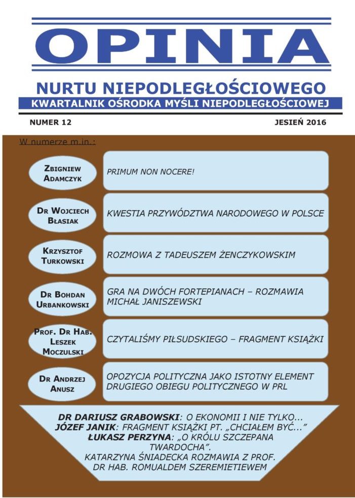 Okładka Opinia 12