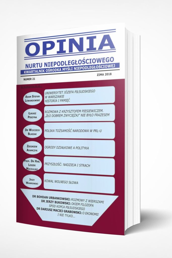 Okładka Opinia 21