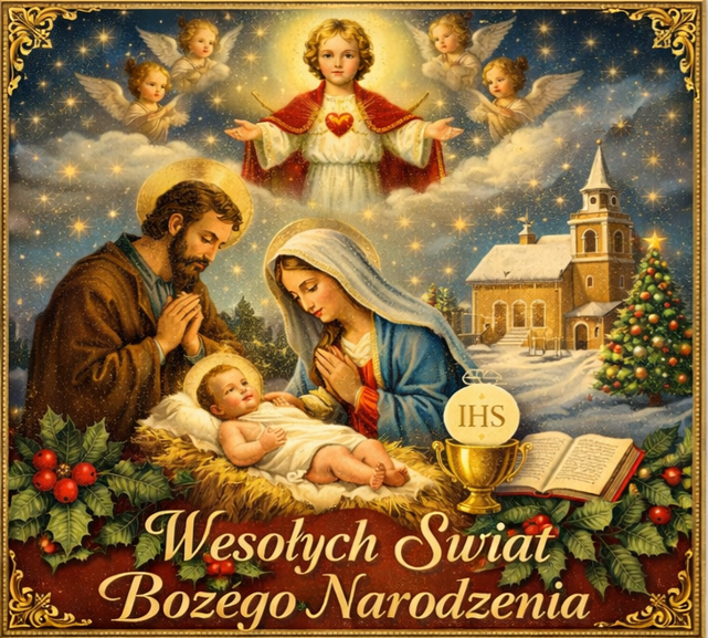 Wesołych Świąt Bożego Narodzenia 2025