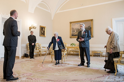 opieprzam ministra w imieniu odznaczonych