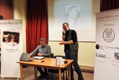 Instytut Historyczny NN im. Andrzeja Ostoja Owsianego zorganizował w gościnnych progach budynku PASTY konferencję (spotkanie wspomnieniowe) poświęcone Andrzejowi Szomańskiemu.